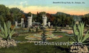 Krug Park in St. Joseph, Missouri