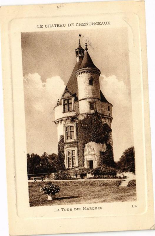 CPA Le Chateau de CHENONCEAUX - La Tour des Marques (229165)