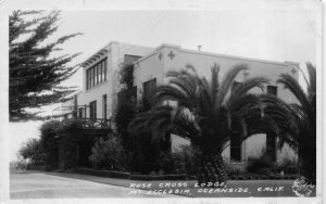 Frashers Fotos RPPC Rose Cross Lodge Mt. Ecclesia, Oceanside, California~115518