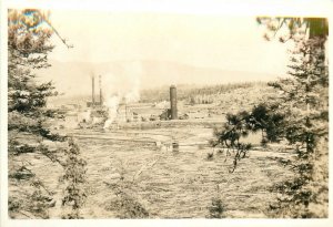 Postcard RPPC 1930s Logging Lumber Sawmill occupational TP24-3482