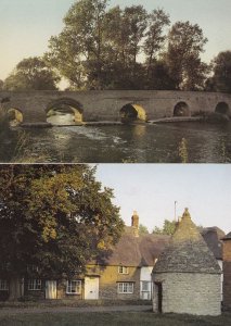 Harrold Bedfordshire River Gate Round House Ouse 2x 1970s Postcard s