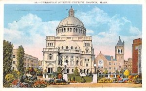 Christian Science Church in Boston, Massachusetts