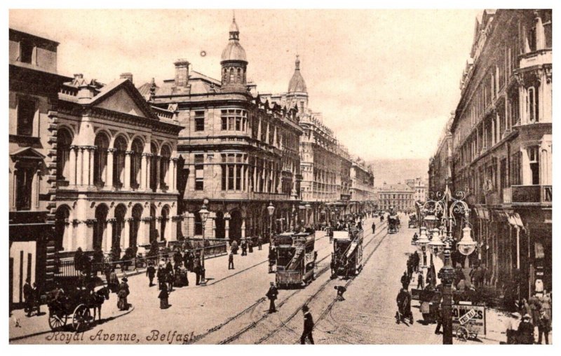 Ireland  Belfast  Royal Avenue, Trolleys