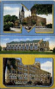 Marquette University - MIlwaukee, Wisconsin WI Postcard