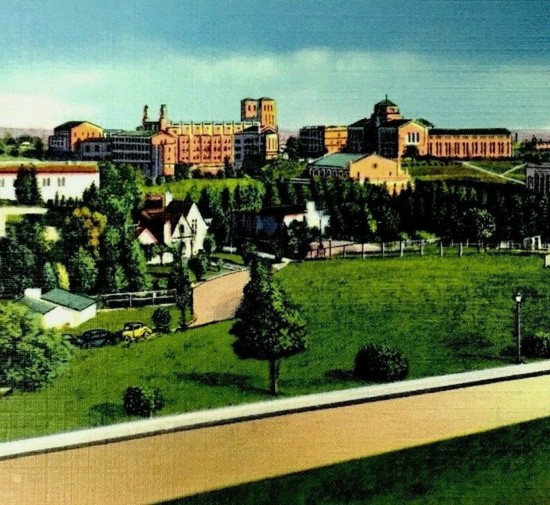 Postcard Westwood California University of California at Los Angeles Unposted