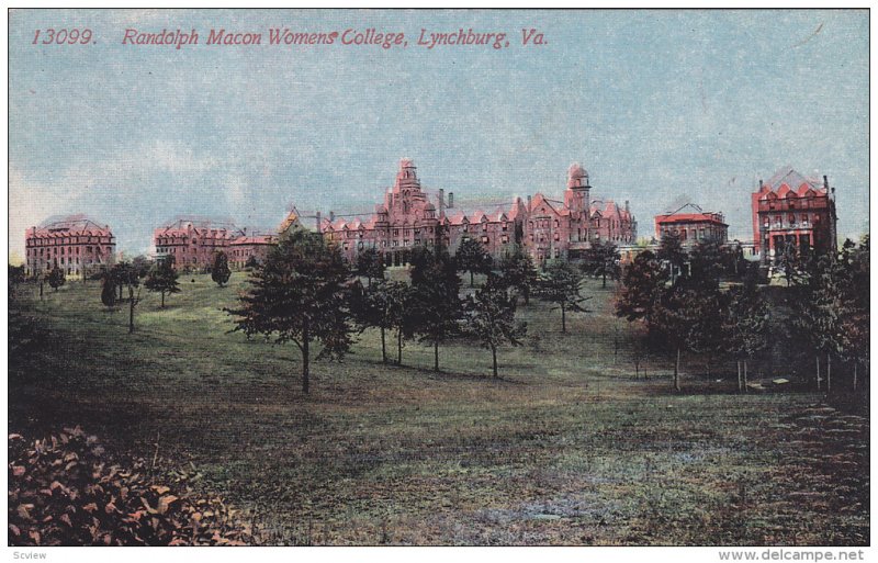 Randolph-Macon Woman's College & Campus , LYNCHBURG , Virginia , 1900-10s