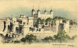 The Tower of London, Artist Joseph Pike, Unused 