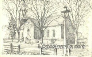 Bruton Parish Church - Williamsburg, Virginia VA  