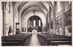 Switzerland Leysin Eglise Catholique 1950 Photo