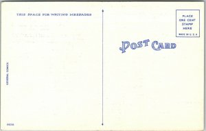 Vintage Linen Comic Postcard Humor Teacher and Student Risqué