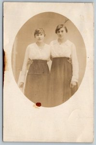 RPPC  Young Women  Postcard