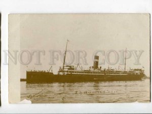 400797 ITALY ship Rohilla Vintage photo Drobog Genua postcard