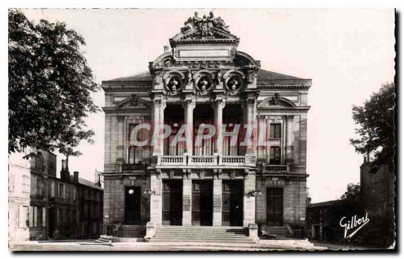 Postcard The Old Angouleme Theater