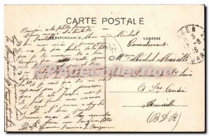 Postcard Ancient Monument Agen Pupil A La Memoire Fighters of 1870-1871