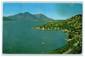 1969 Oak Cove and Mt Konocti, Clearlake Park California CA Posted Postcard