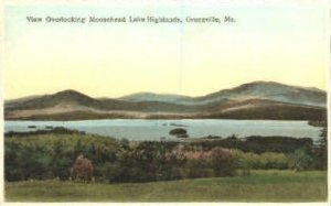 Moosehead Lake Highlands in Greenville, Maine