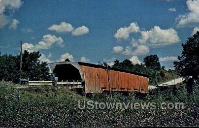 Holliwell Bridge Madison Co. IA Unused