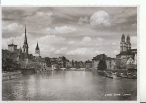Switzerland Postcard - Zurich - Limmat - Ref 12968A