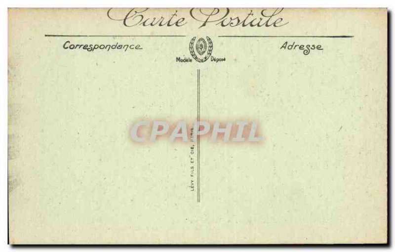 Amiens - The Cathedral - Walking on water - Old Postcard