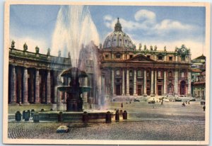 M-80903 Piazza S Pietro and Basilica Rome Italy