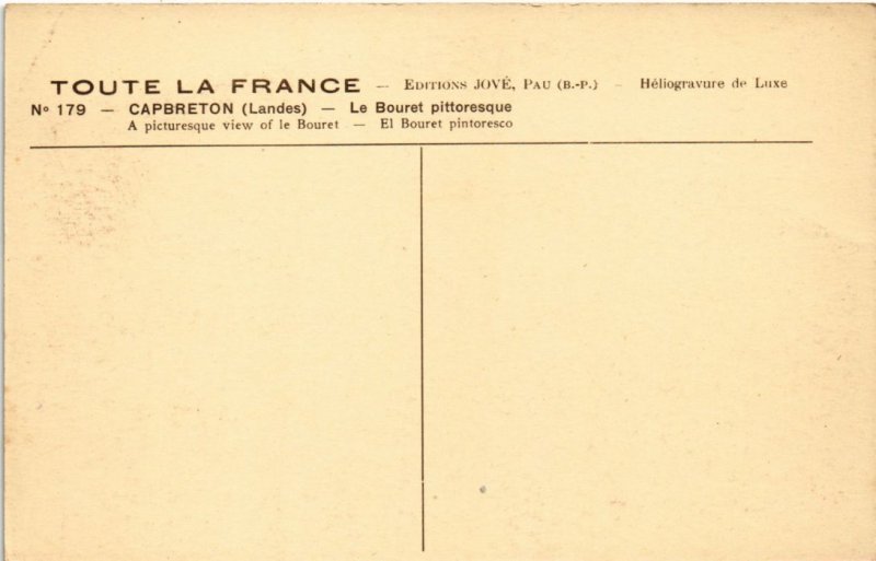 CPA Capbreton Le Bouret pittoresque (1263680)