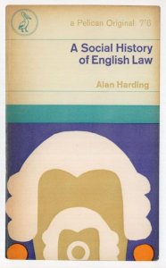 A Social History Of English Law Alan Harding 1966 Book Postcard