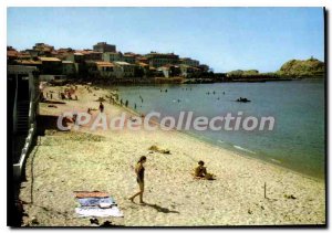 Postcard Modern Ile Rousse Beach