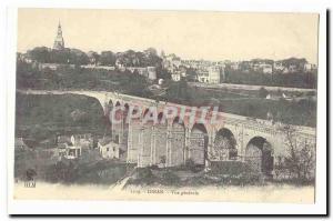 Dinan Old Postcard General view