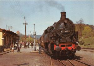 BG33281 lok 938304 mit sonderzug in ziegenruck  germany   railway train
