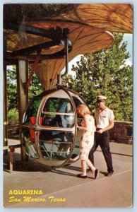 1950-60's AQUARENA SAN MARCOS TX SATELLITE GONDOLA RIDE DEFUNCT AMUSEMENT PARK