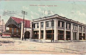 Indiana Muncie Terminal Station 1909