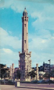 USA The Famed Water Tower Michigan Vintage Postcard 07.50