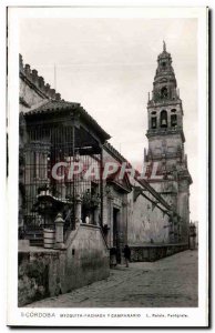 Postcard Old Cordoba Mezquita Fachada Ycampanario