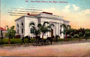 California San Diego Free Public Llibrary 1912