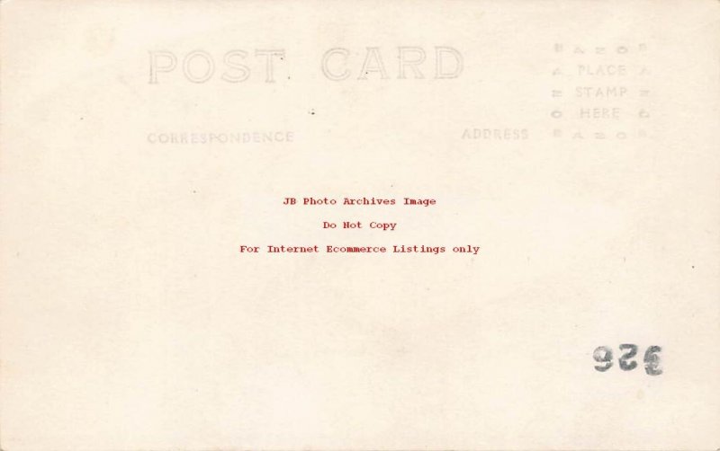 Unknown Location, RPPC, Bride & Groom Wedding Posing in the Yard