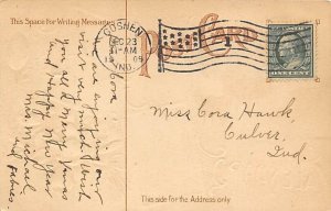 Calendar 1910 Postcard