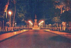 VINTAGE POSTCARD CONTINENTAL SIZE AYACUCHO PARK BARQUISIMETO VENEZUELA