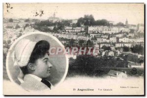 Old Postcard Angouleme Vue Generale