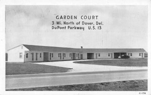 Dover Delaware Garden Court Exterior Vintage Postcard KK2016