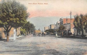 Prosser Washington Sixth Street Vintage Postcard AA24115