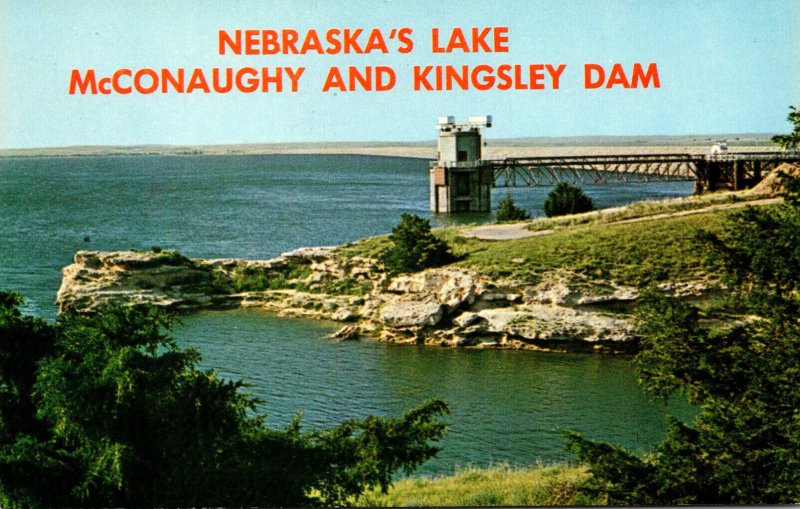 Nebraska Lake McConaughy and Kingsley Dam On The North Platte River