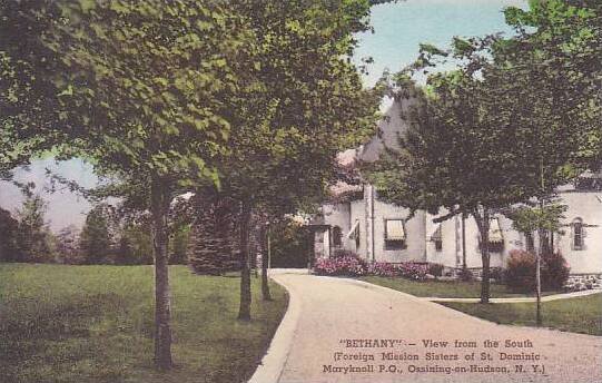 New York Maryknoll Bethany View From The South  Albertype