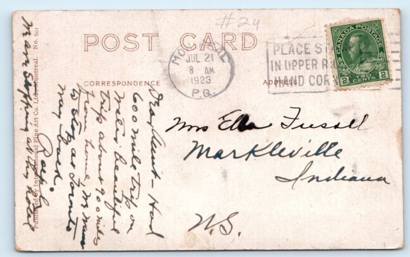 Windsor Hotel - Dominion Square - Montreal CANADA Postcard