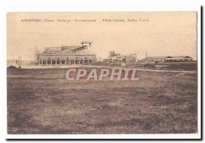 Morocco Kourigha Old Postcard Accumulator Drying Plant