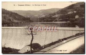 Old Postcard Tarare Dam and Joux