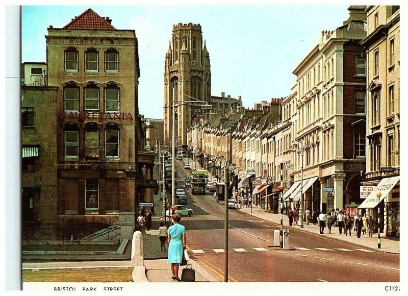 Lot 7 Bristol College Docks Cabot Tower Neptune England card