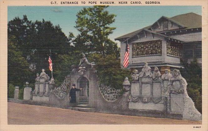 Georgia Cairo Entrance To Pope Museum