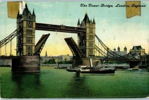 Bridges Postcard The Tower Bridge London England