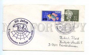 494725 1983 year East Germany GDR nniversary of Svalbard polar exploration COVER