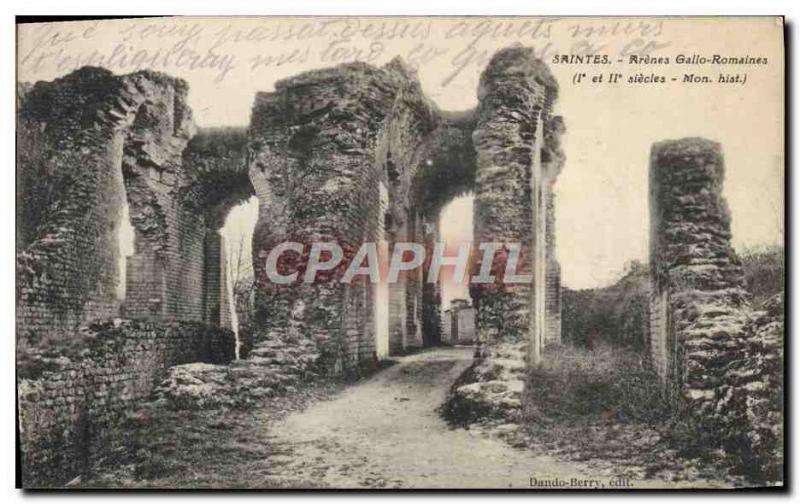 Old Postcard Holy Roman Arenes Gallo